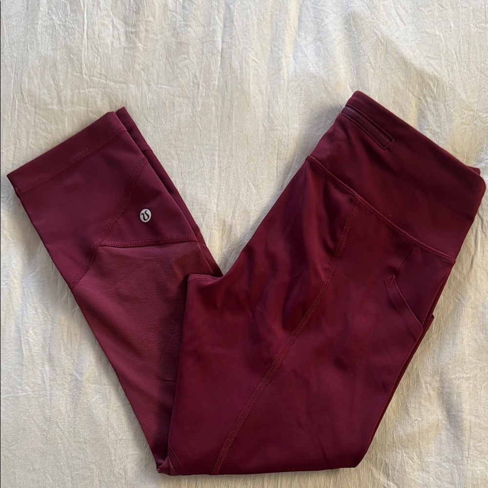Lululemon Pace Rival Crop 22” Size 4